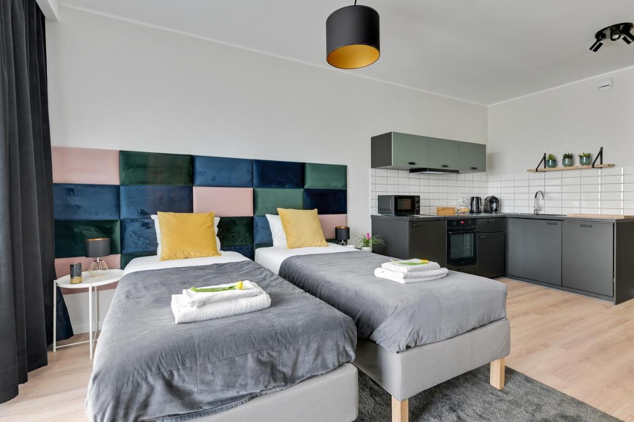 Apartament Walowa Shipyard Gdansk Exterior photo
